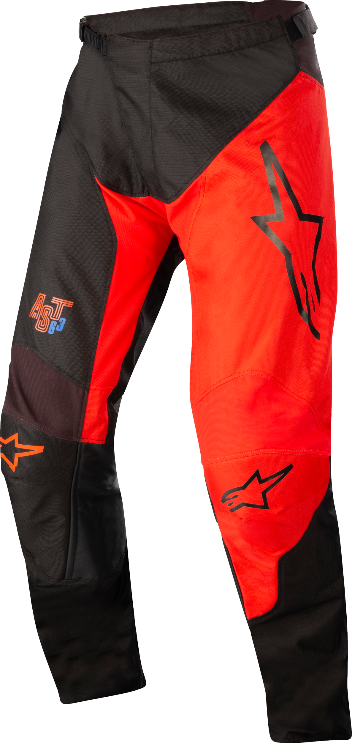 Racer Supermatic Pants Black/Bright Red Sz 28
