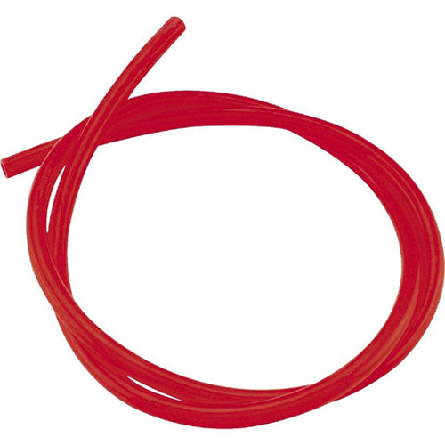 HELIX TRANSPARENT TUBING 3/8" X 3FT RED
