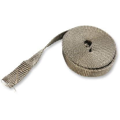 HELIX 1&quot; X 25 FT. TAN EXHAUST WRAP KIT W/ TIES