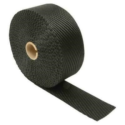 HELIX 1&quot; X 25 FT.  BLACK EXHAUST WRAP KIT W/ TIES