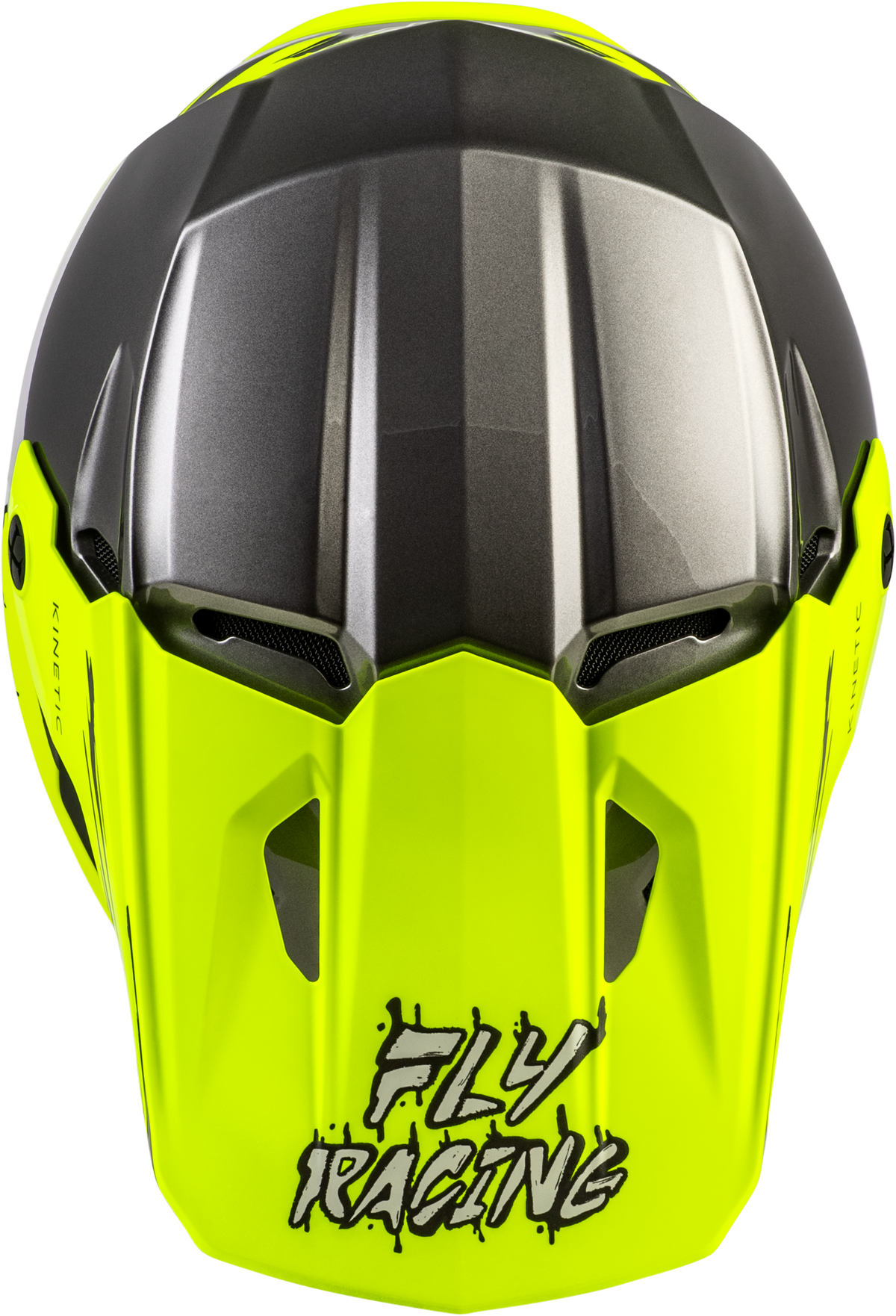 Youth Kinetic Surge Helmet Grey/Hi Vis Yl