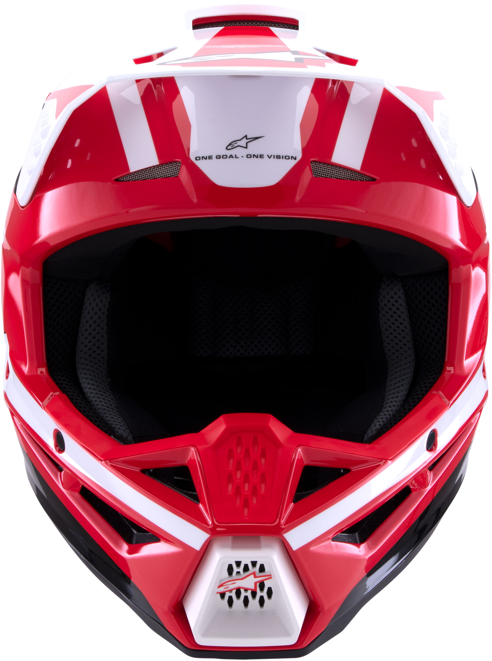 Sm3 Heat Helmet Red/White/Black Glossy Xl