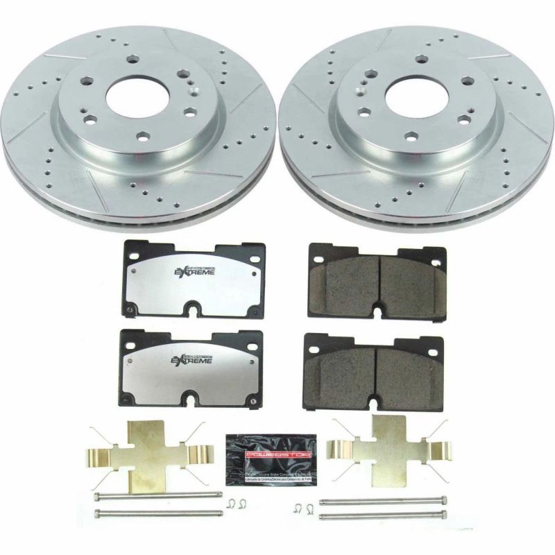 Power Stop 2019 Chevrolet Silverado 1500 Front Z36 Truck &amp; Tow Brake Kit