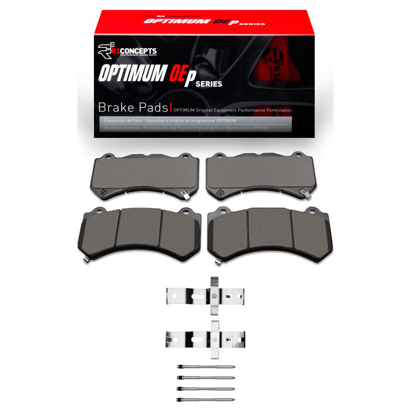 R1 2012-2025 Dodge Durango Front R1 Optimum OE Pads &amp; Hardware Kit