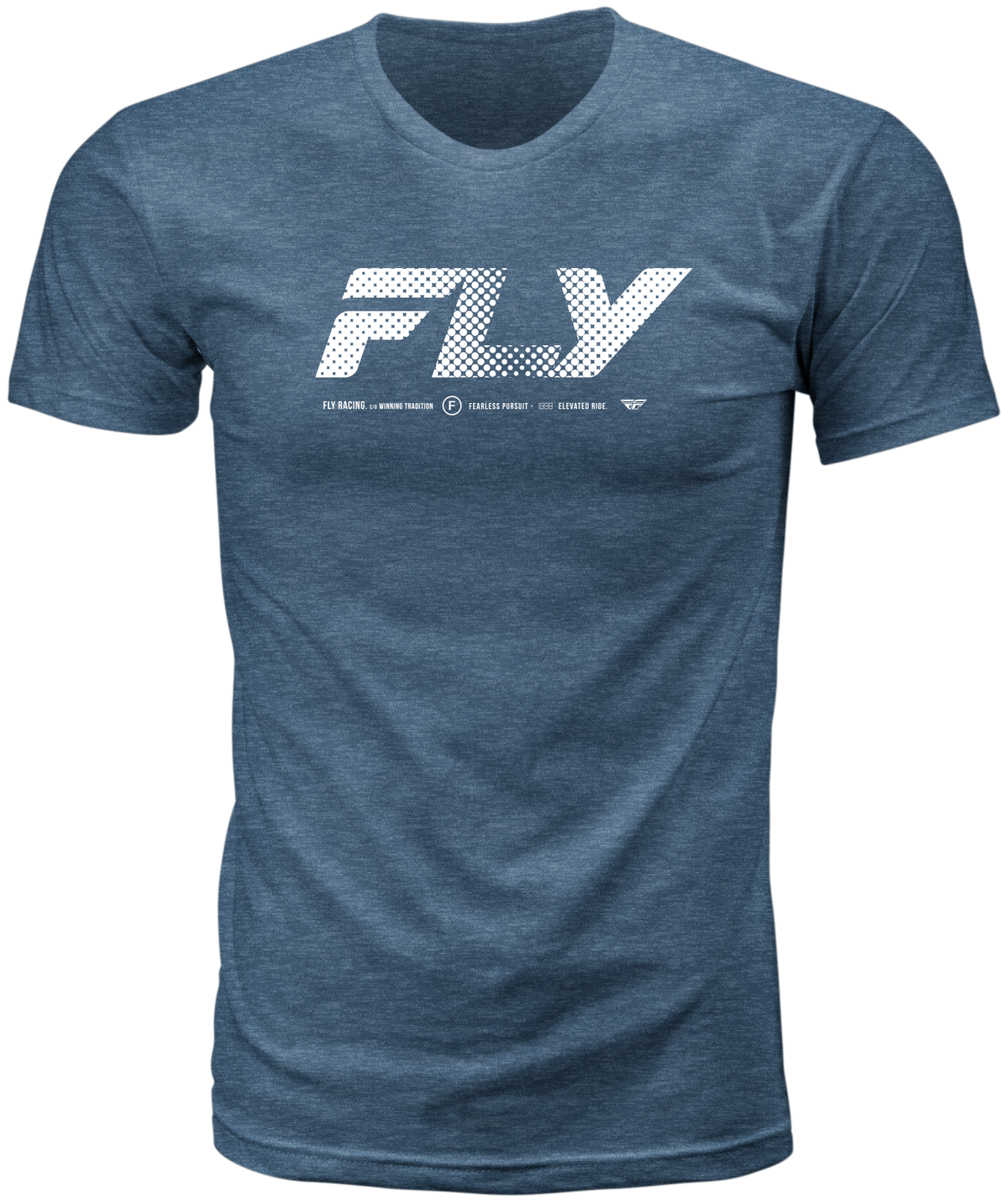 Fly Worldwide Tee Blue Lg
