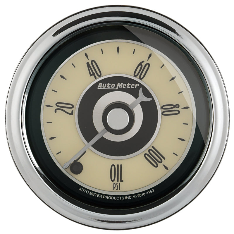 Autometer Cruiser Ad 2-1/16in Full Sweep Electric 0-100 PSI Oil Pressure Gauge