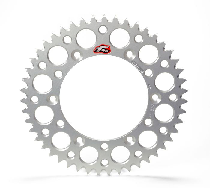 RENTHAL REAR ULTRALIGHT SPROCKET SILVER GROOVED 55T