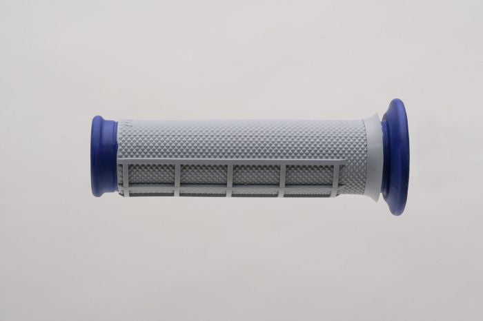 RENTHAL ATV GRIPS DL DIAMOND / WAFFLE GREY / BLUE