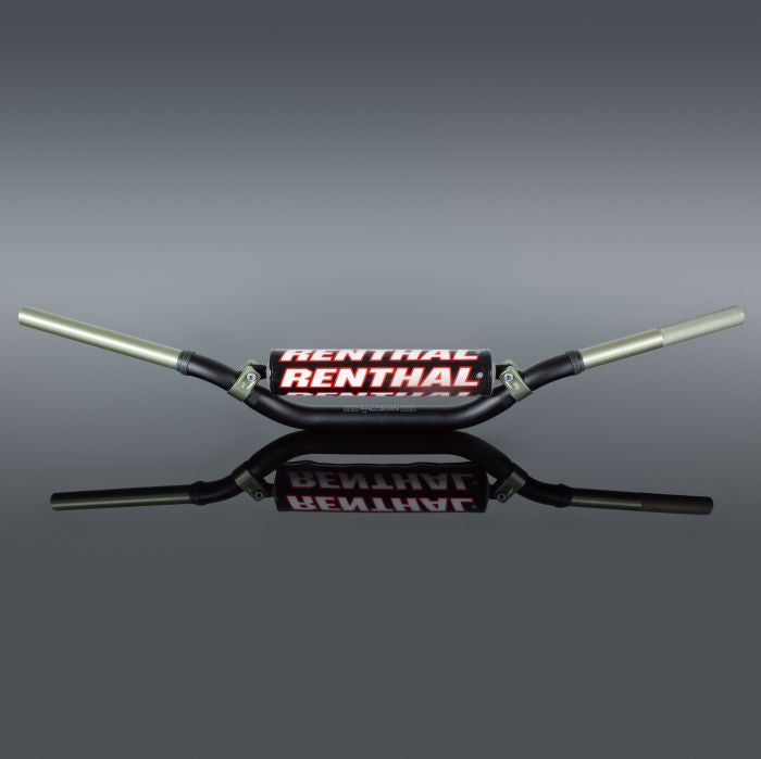 RENTHAL 918 RICKY JOHNSON / CR HIGH TWINWALL BLACK - PADDED