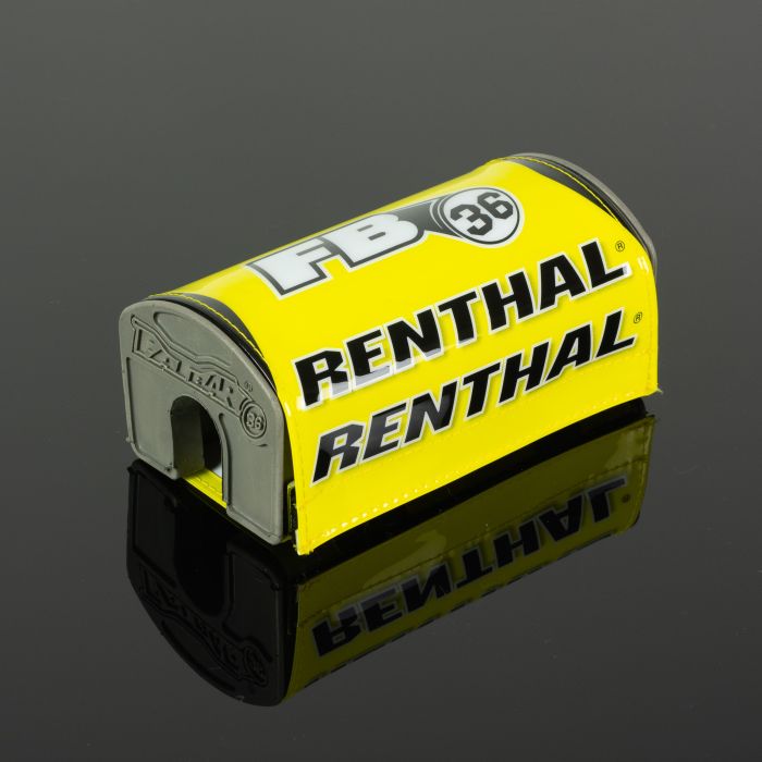 RENTHAL PAD, FATBAR 36, YELLOW/WHITE/BLACK