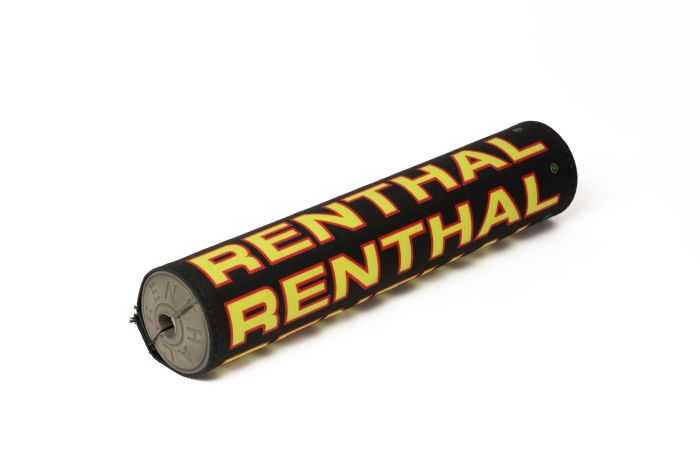 RENTHAL SX PAD 10IN BLACK/YELLOW RETRO