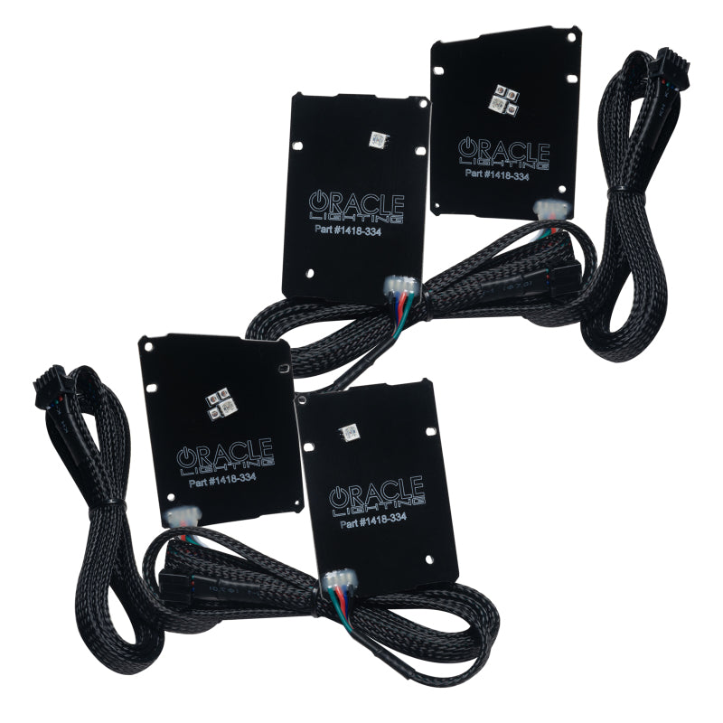 Oracle 19-21 Chevy Camaro LS/LT RGB+A Headlight DRL Kit - ColorSHIFT w/o Controller