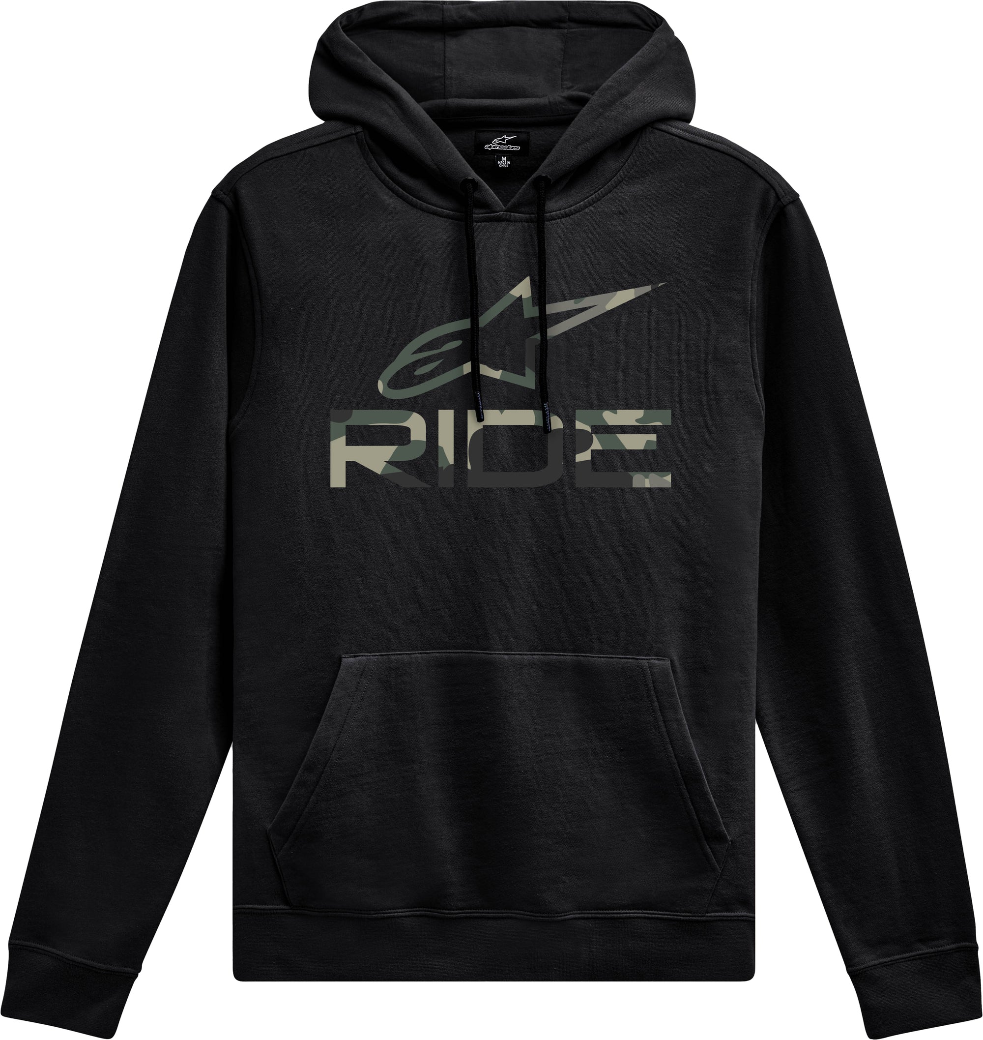 Ride Camo Hoodie V3 Black 2x