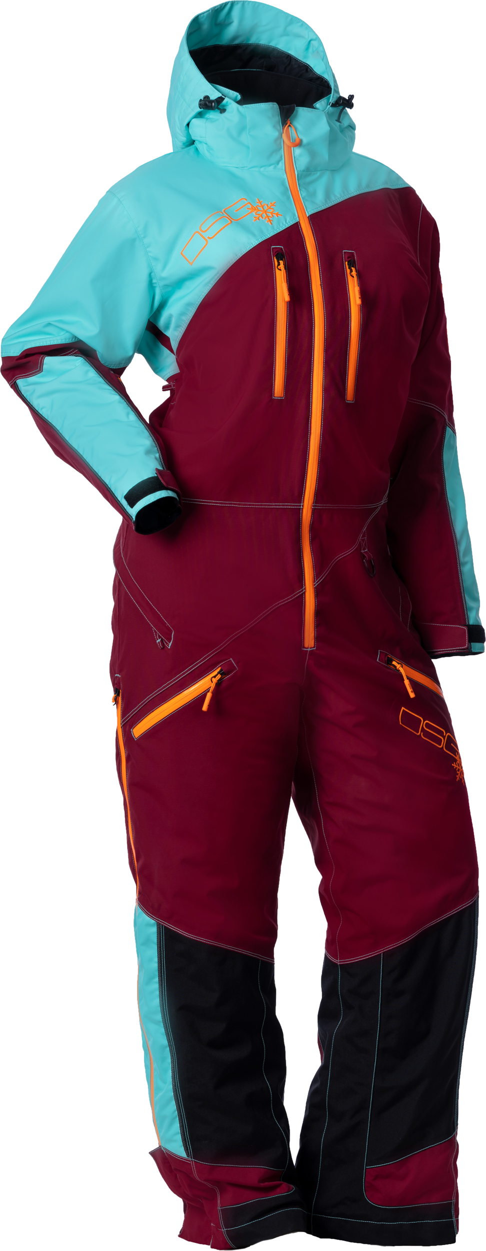 Dsg Monosuit 2.0 Aqua/Garnet Sm