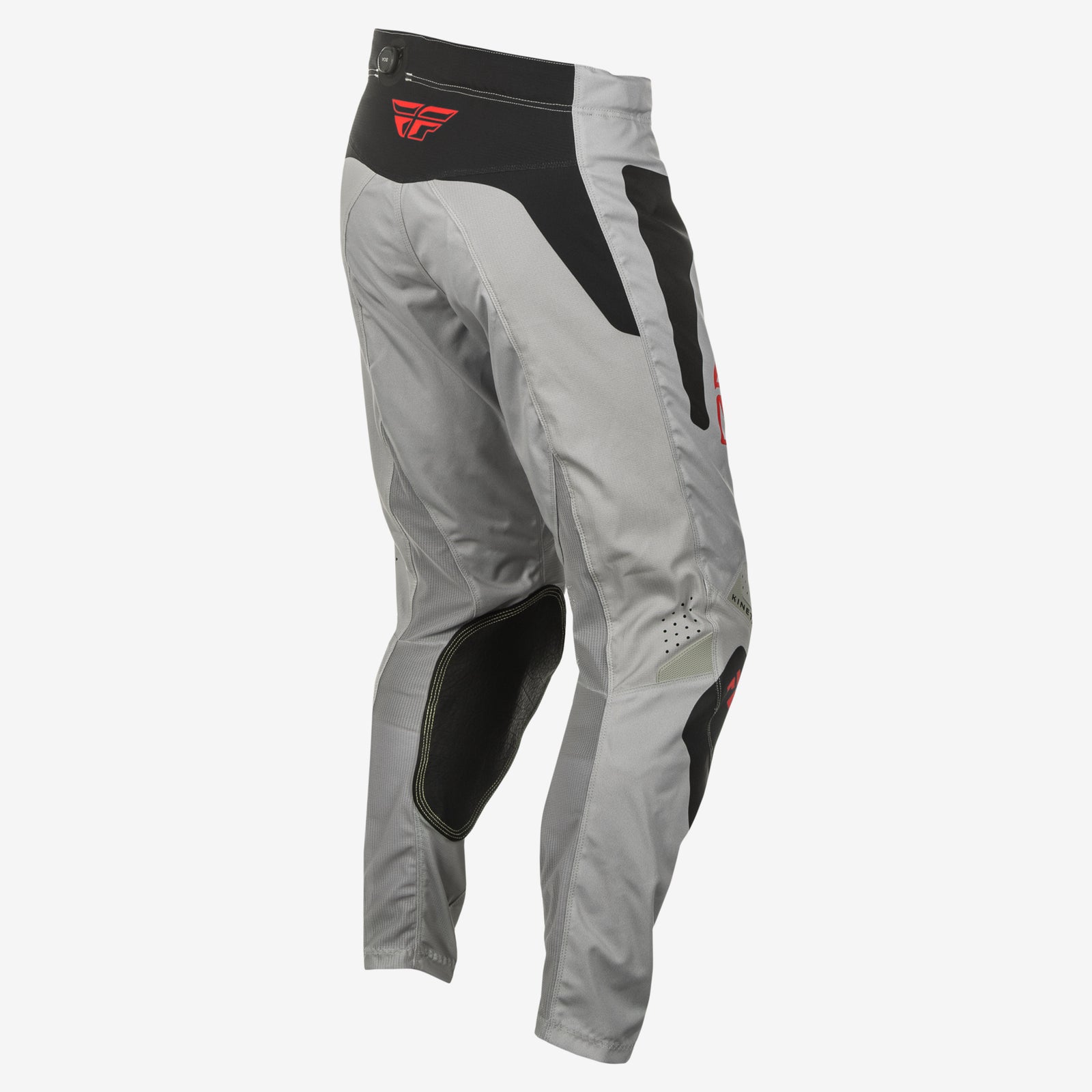 Kinetic Sym Pants Ca/Ny Light Grey/Red/Black Sz 30