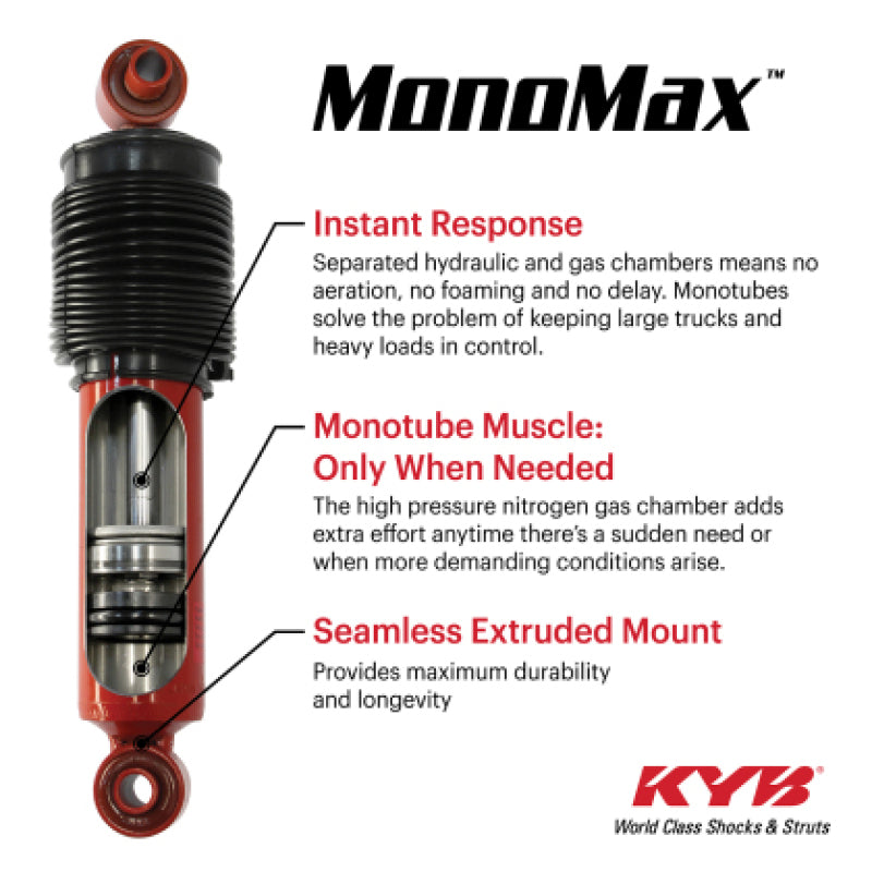 KYB 19-23 Ford Ranger MonoMax Gas Strut - Front