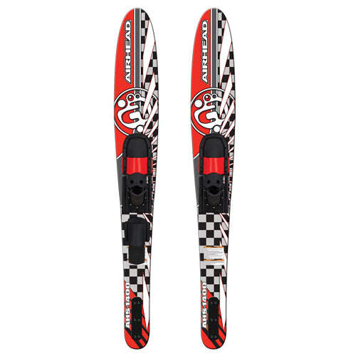 AIRHEAD S-1400 WIDE BODY COMBO SKIS. 65&quot;, PAIR