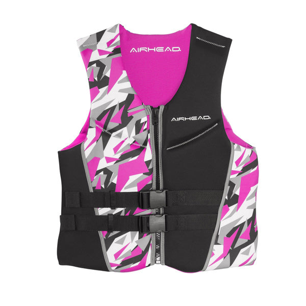 AIRHEAD CAMO COOL WOMEN'S KWIK-DRY NEOLITE VEST, PINK