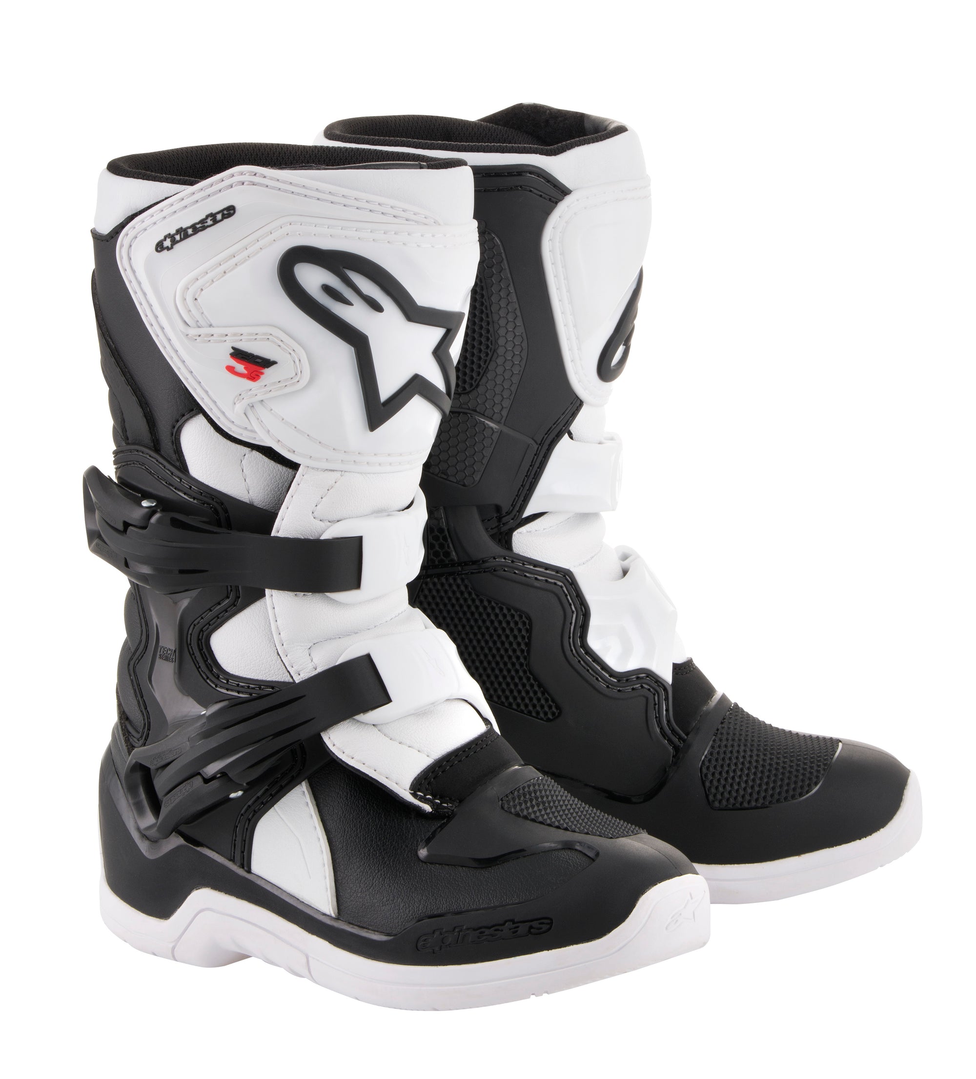 Tech 3s Boots Black/White Sz Y13