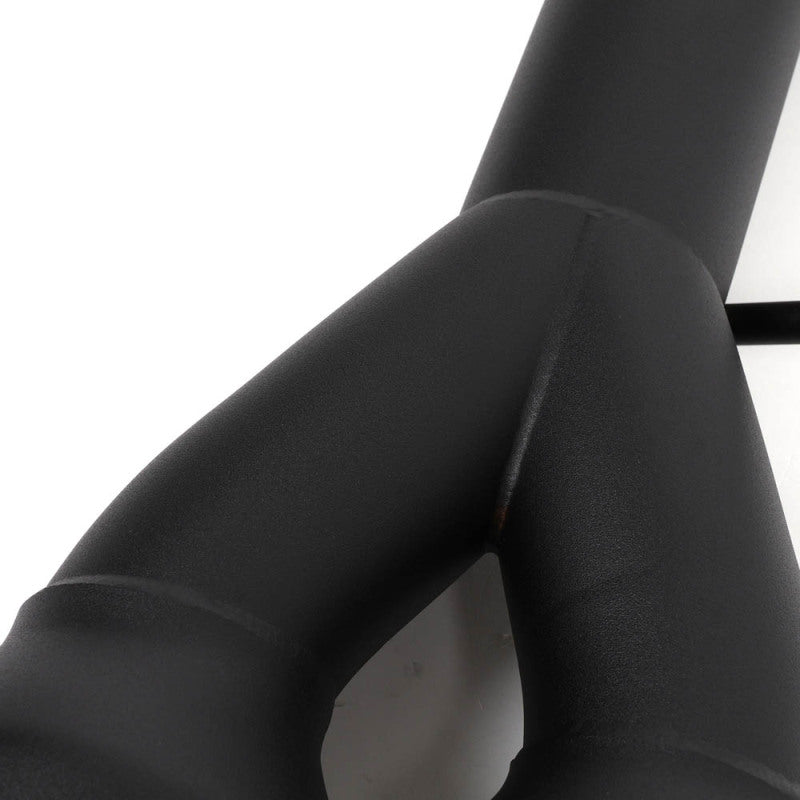 BLOX Racing 2022+ WRX Muffler Delete / Axle Back Single Wall 4in - Matte Black Tips