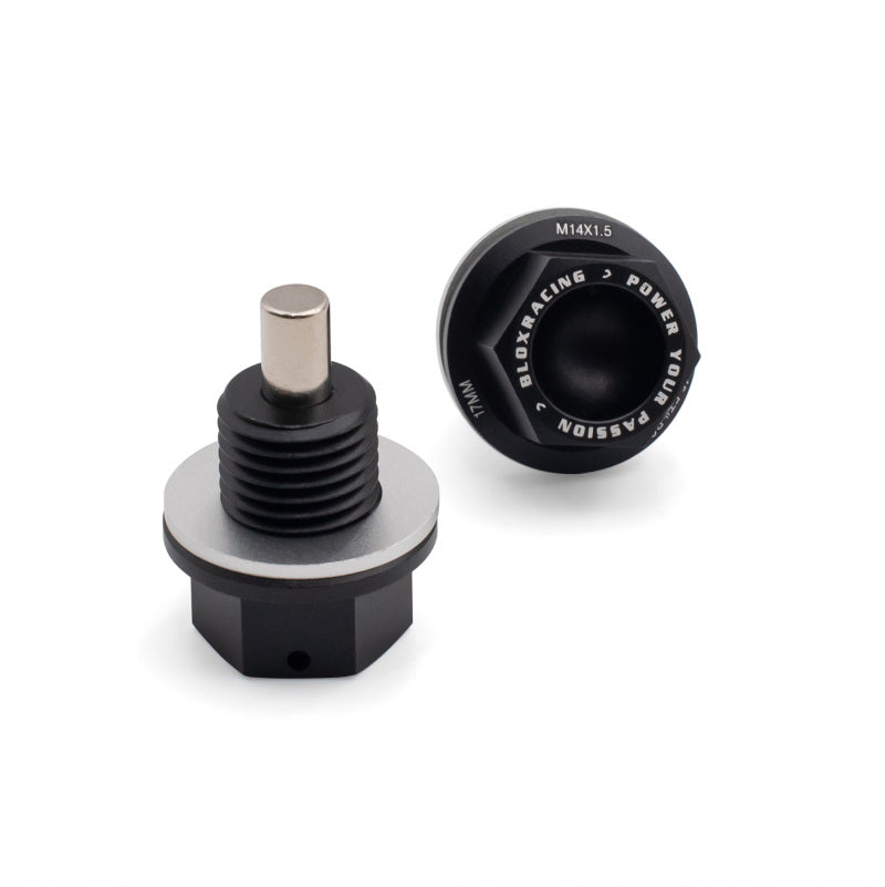 BLOX Racing Magnetic Oil &amp; Transmission Drain Plug Set