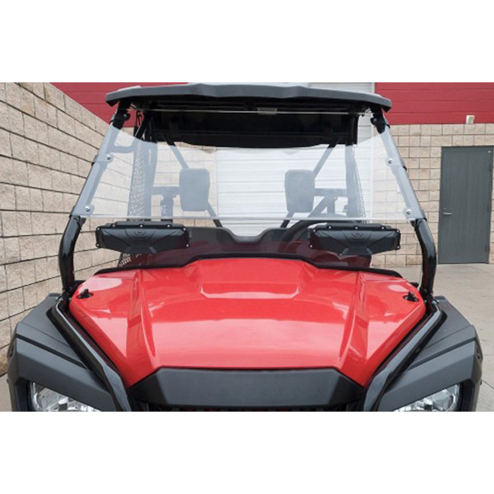 SEIZMIK WINDSHIELD FULL-VENTED - SCRATCH RESISTANT POLY PIONEE