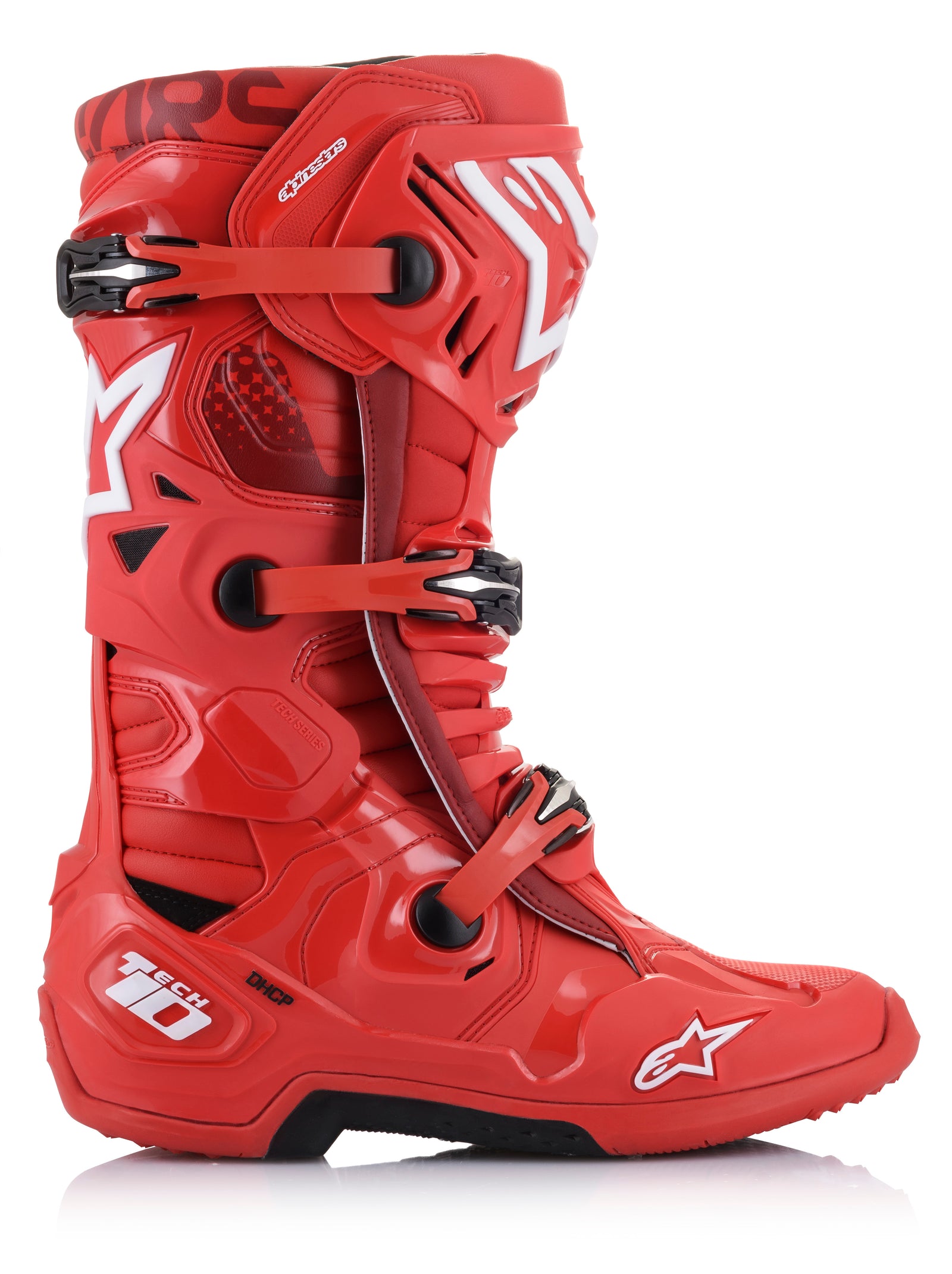 Tech 10 Boots Red Sz 12