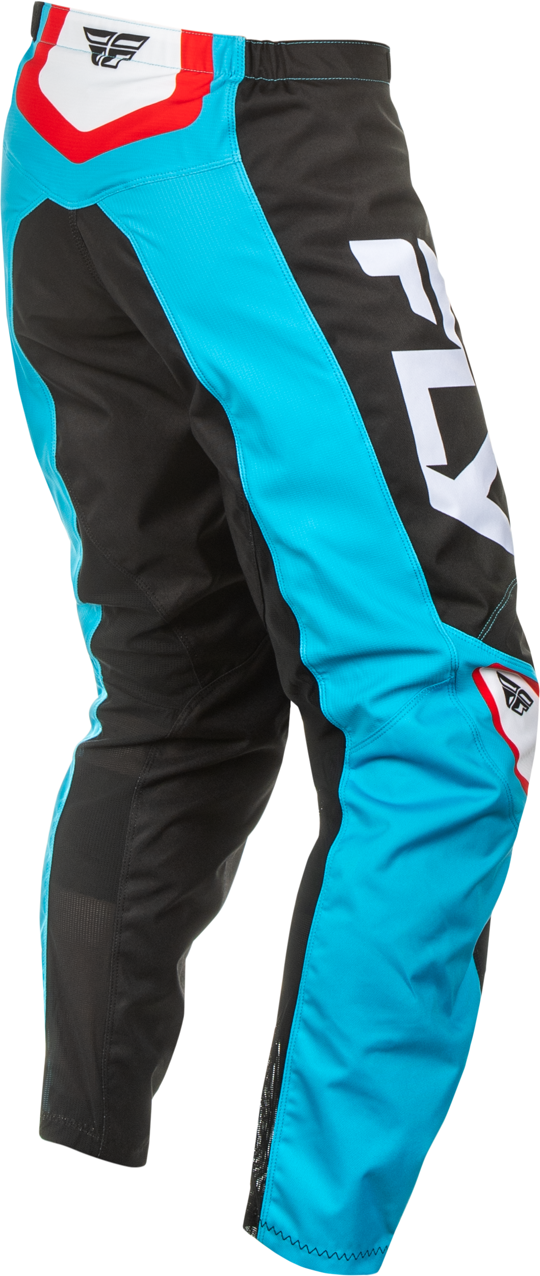 F 16 Pants Ca/Ny Cyan/Black/White Sz 36