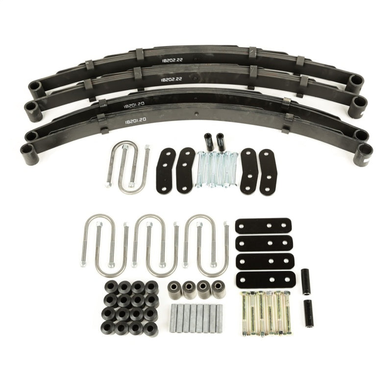 Omix Leaf Spring Kit Front &amp; Rear- 87-95 Wrangler YJ