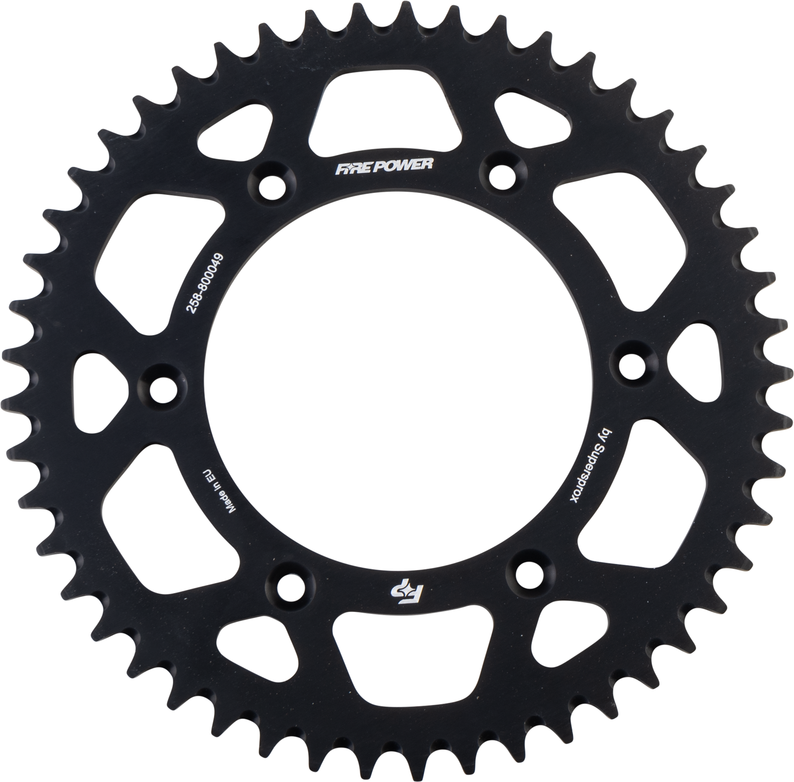 Rear Sprocket Aluminum 49t Blk