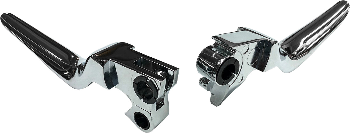Lsr Lever Set Chrome Big Twin 96 16 Xl 96 03 W/Cable Clutch