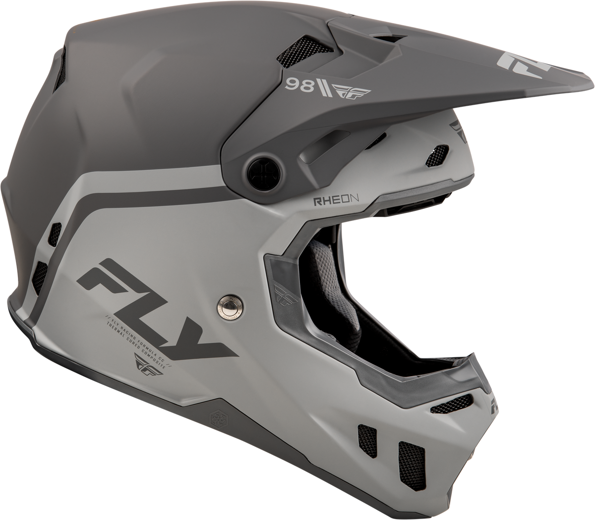 Formula Cc Objective Helmet Matte Black/Grey Lg