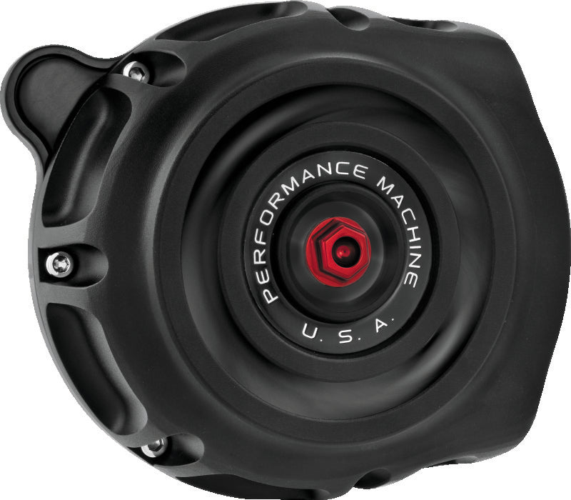 Performance Machine  Vintage Air Cleaner - Black Ops