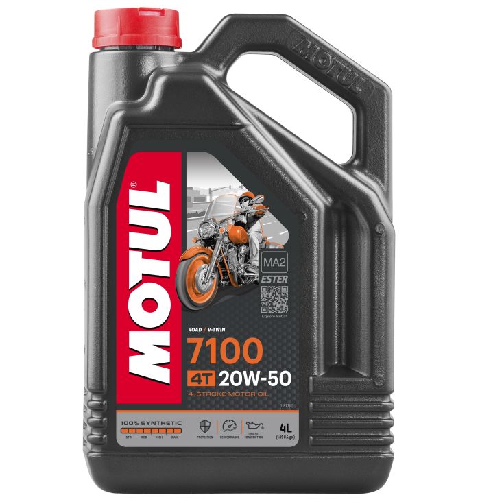 MOTUL - 7100 20W50 4T, 4 LITER