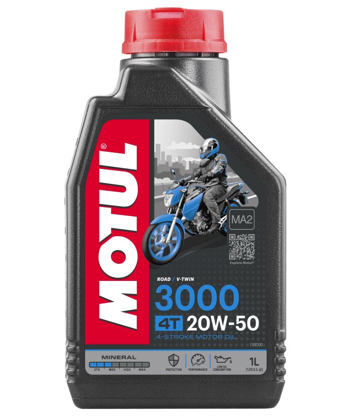 MOTUL - 3000 20W50 4T, 1 LITER