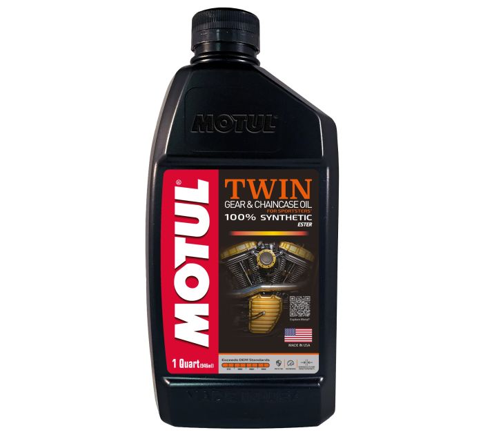 MOTUL - TWIN GEAR &amp; CC OIL 100% SYNTH, 1 QUART