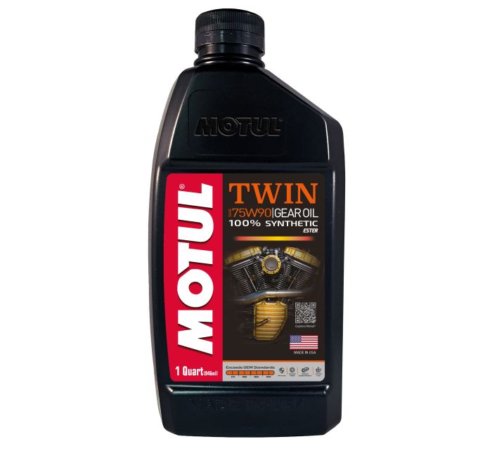 MOTUL - TWIN GEAR OIL 75W90 100% SYNTH, 1 QUART