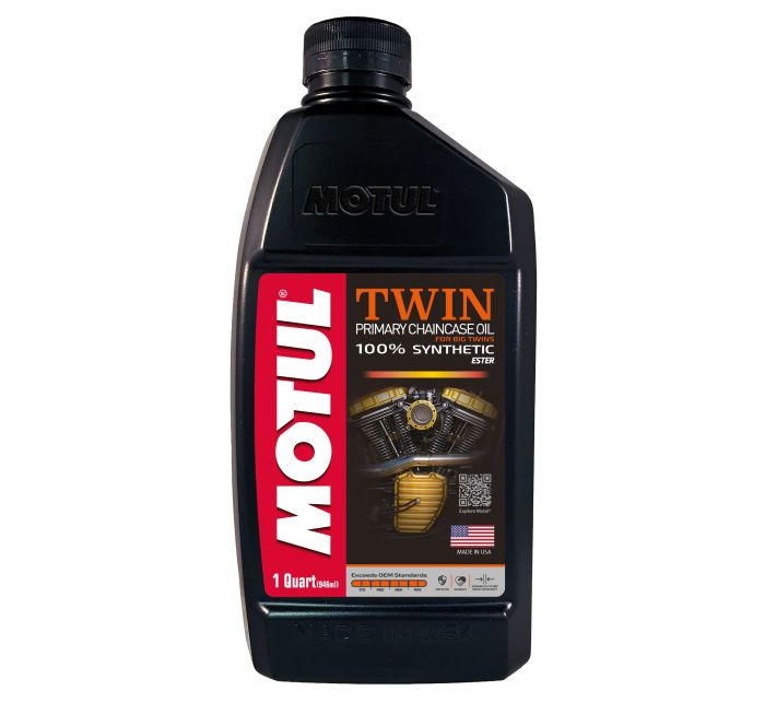 MOTUL - TWIN PRIM &amp; CC OIL 100% SYNTH, 1 QUART