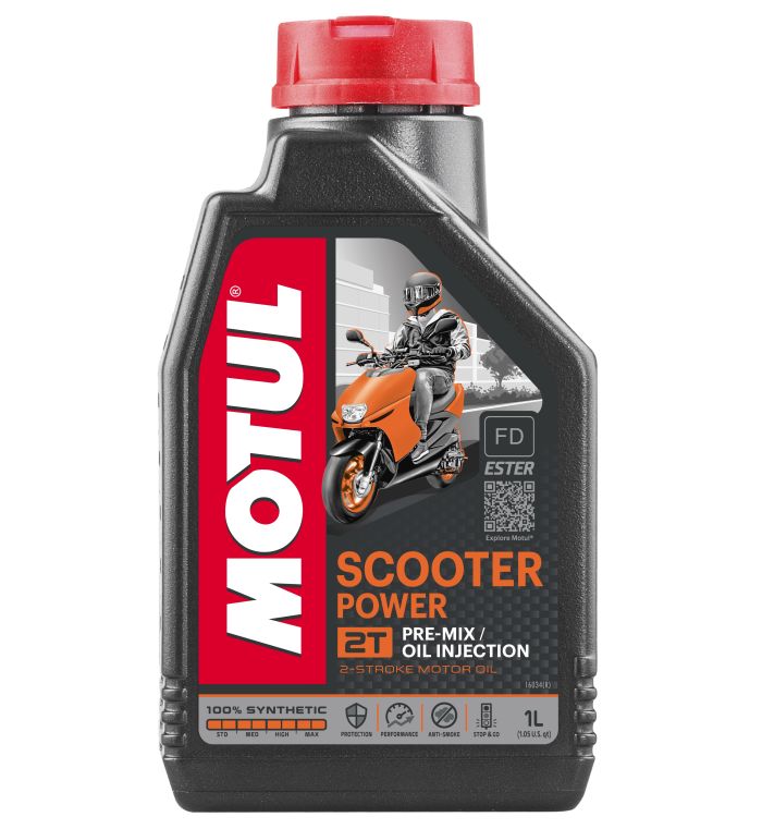 MOTUL - SCOOTER POWER 2T, 1 LITER