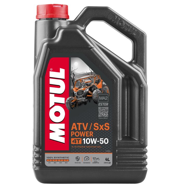 MOTUL - ATV-SXS POWER 4T 10W50, 4 LITER