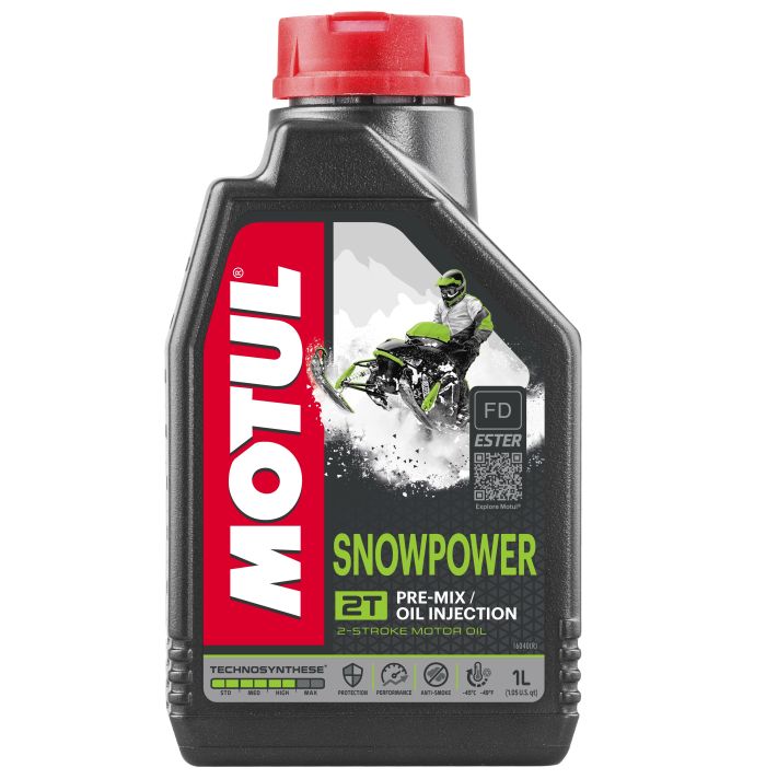 MOTUL - SNOWPOWER 2T EST, 1 LITER