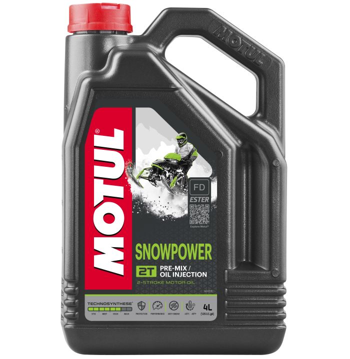 MOTUL - SNOWPOWER 2T EST, 4 LITER