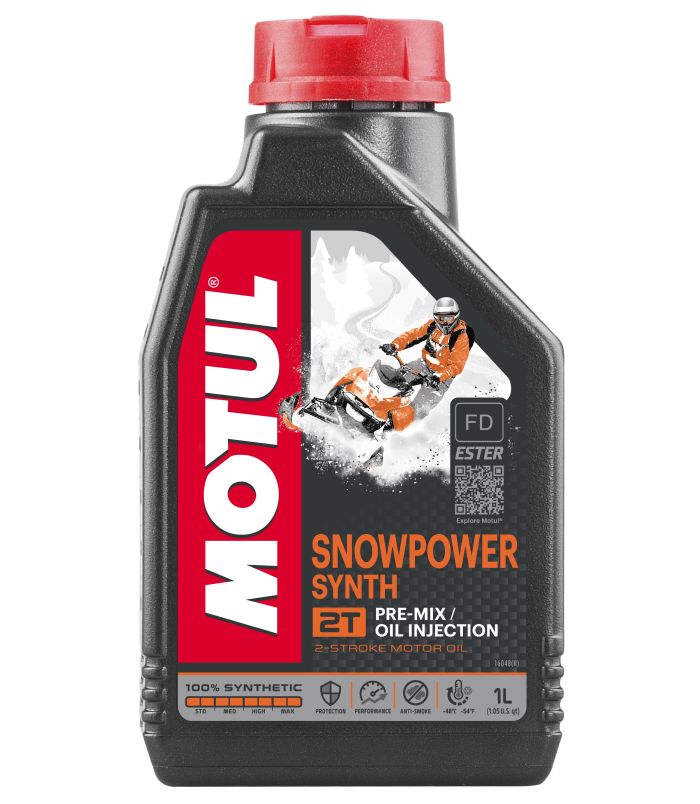 MOTUL - SNOWPOWER SYNTH 2T, 1 LITER