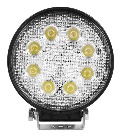 LED 4" ROUND UTILITY/WORK LIGHT CAST ALUMINUM HOUSING
