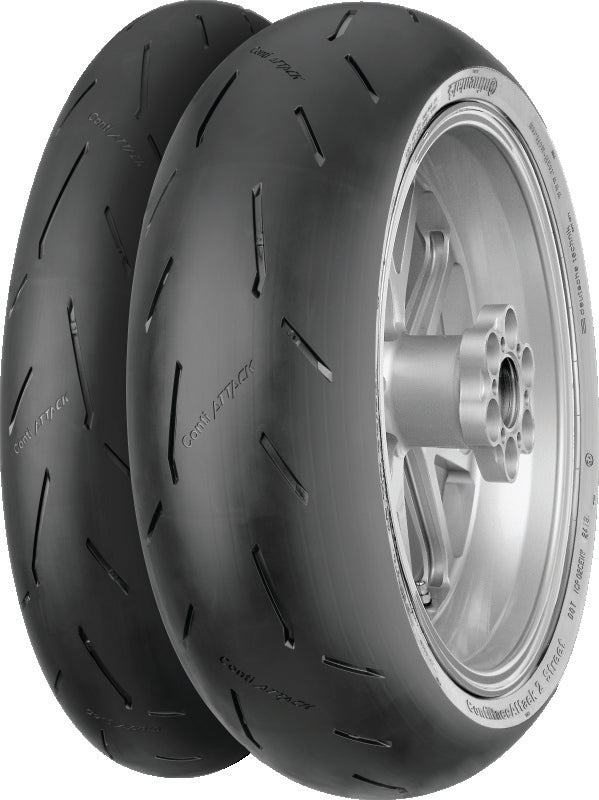 Continental ContiRaceAttack 2 Street - 180/55 ZR 17 M/C (73W) TL Rear