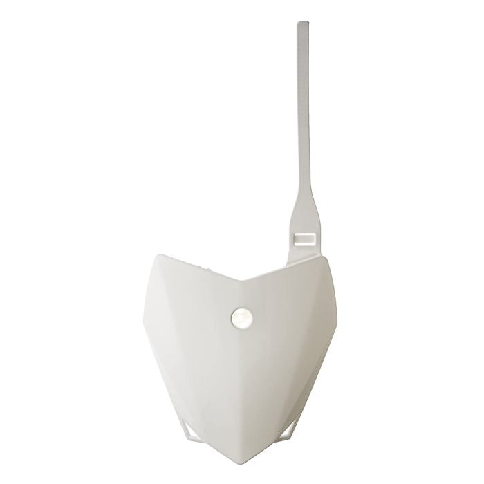 POLISPORT REPLICA PLASTIC,NUMBER PLATE KAWASAKI WHITE