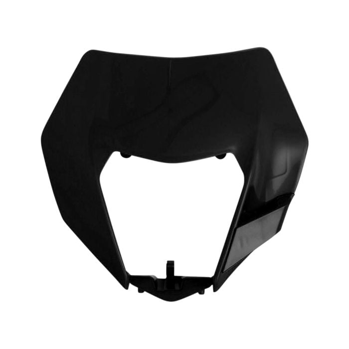 POLISPORT REPLICA PLASTIC,HEADLIGHT MASK KTM BLACK