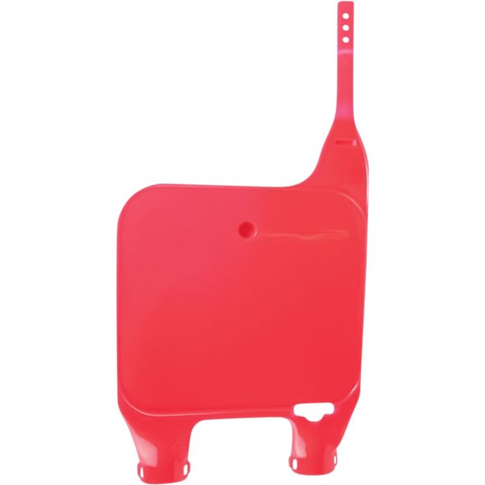 POLISPORT REPLICA PLASTIC,NUMBER PLATE HONDA RED