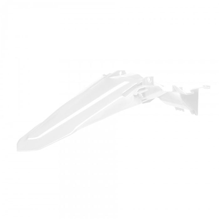 POLISPORT REPLICA PLASTIC,REAR FENDER YAMAHA WHITE