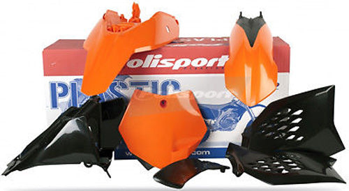 POLISPORT COMPLETE KIT / 65 SX OEM WHITE ORANGE MIX